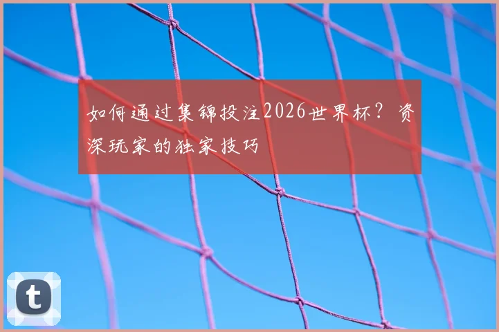 如何通过集锦投注2026世界杯？资深玩家的独家技巧